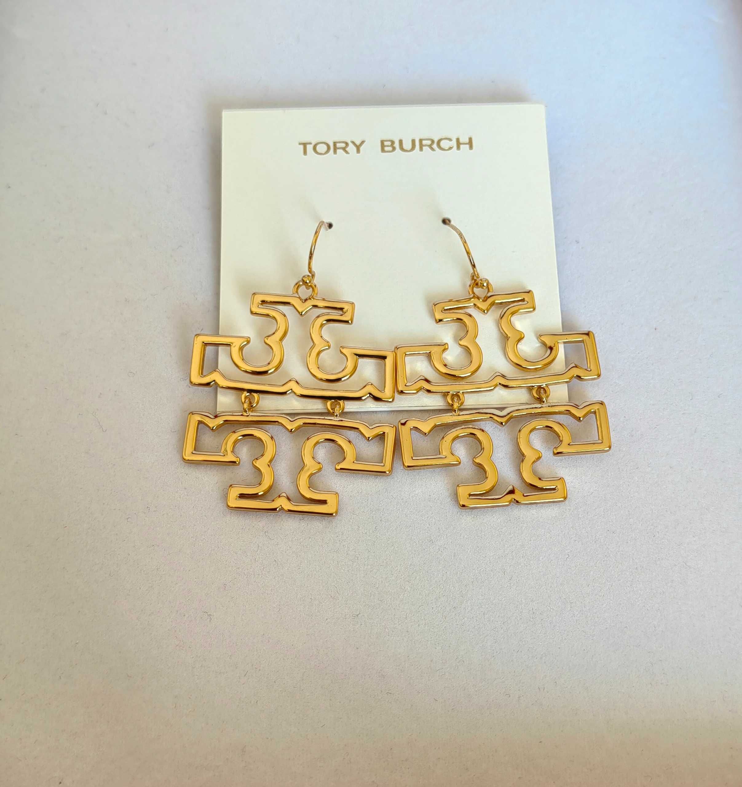 Обеци Tory Burch - Miller hoop earrings