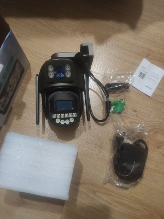 нови 8 МР двойни камера за видеонаблюдение