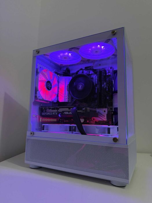 PC Gaming Ryzen 5 5600, RTX 3050 8GB 128Bit, 16GB RAM Corsair 3600MT/S