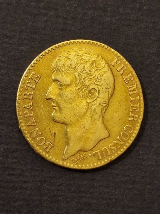 Златна Монета 40Франка Наполеон Консул AN XI-AN12 и Наполеон 1806-AN13