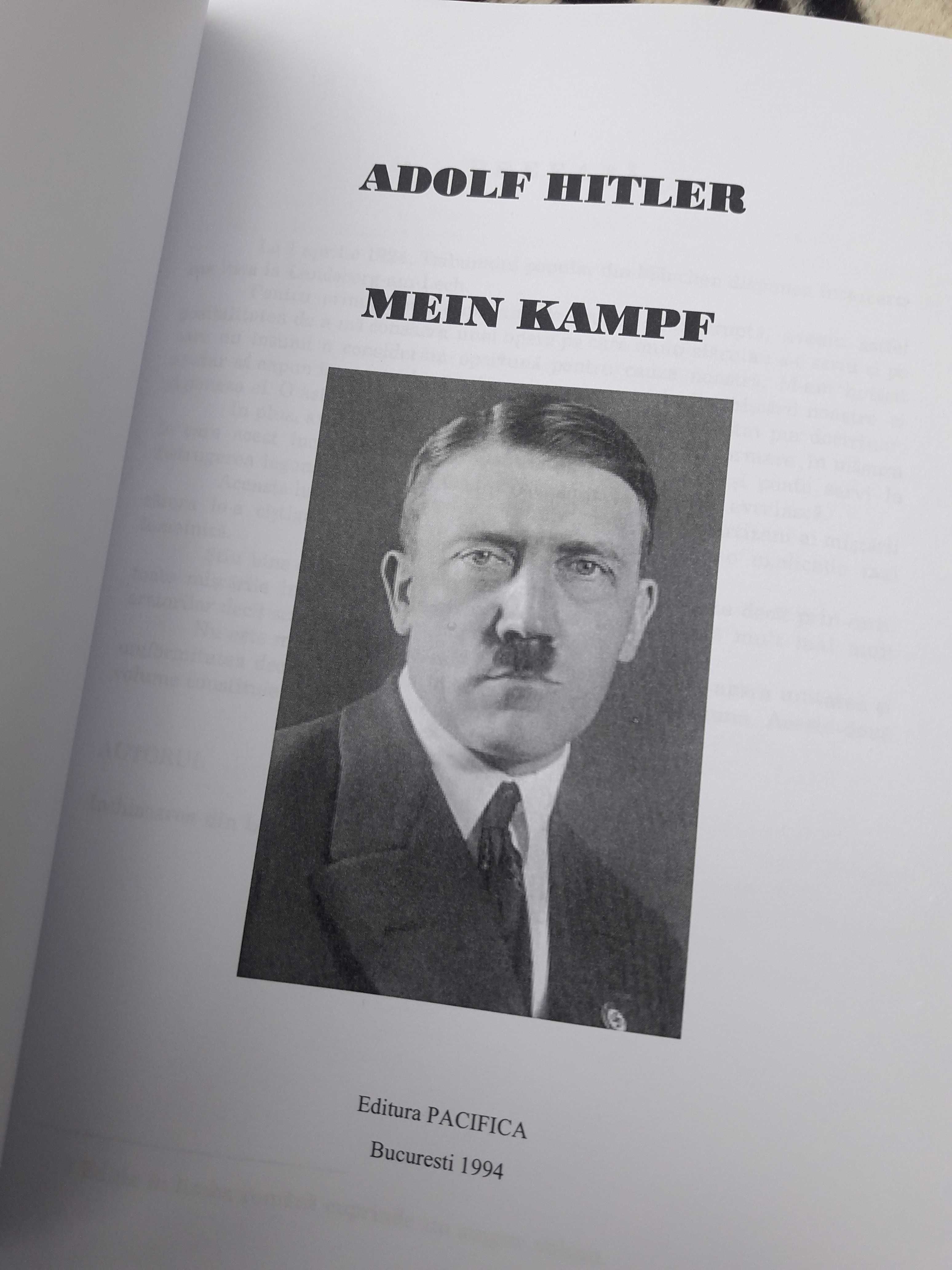 "MEIN KAMPF" Adolf Hitler- 2 vol- varianta necenzurata