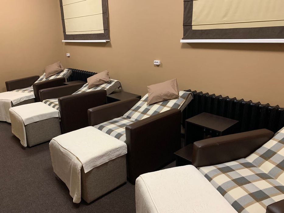 Кресла для массажа, кресла для массажа ног с пуфиком