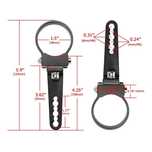 Suporti BULLBAR ATV 38mm Pentru Proiectoare / Led Bar 360 Grade
