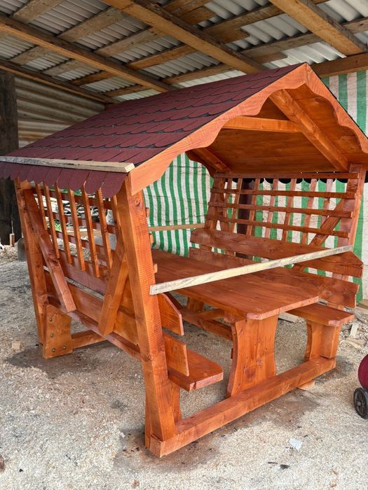 Foisoare lemn masiv parc,gradini strand