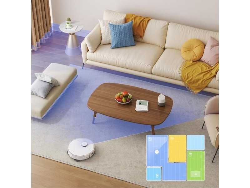 Робот Прахосмукачка с Интелигентна Навигация Dreame L10s Plus, 7000 Pa