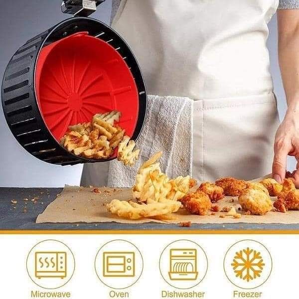 Силиконова тавичка за air fryer