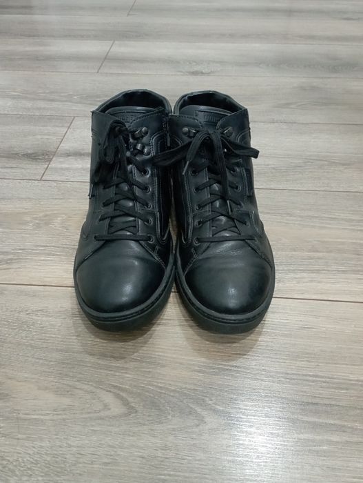 Мужские кожанные зимние сапоги,