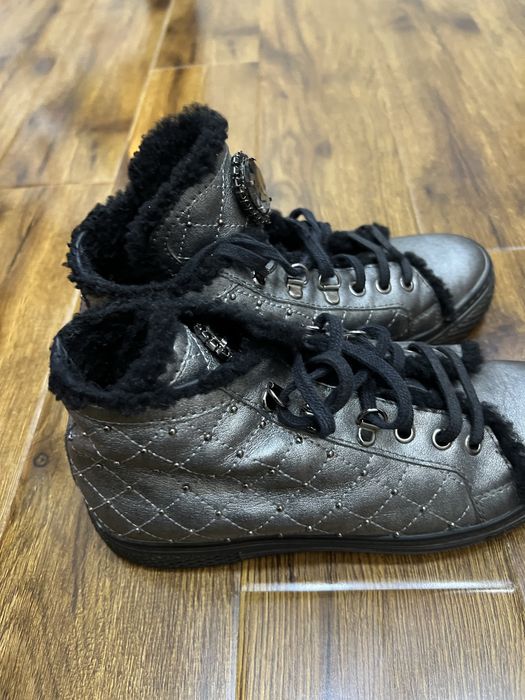 Ботинки Nursace натуральная кожа б/у