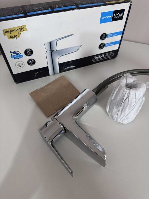 Grohe QuickFix Start - Baterie lavoar cu evacuare Push-Open