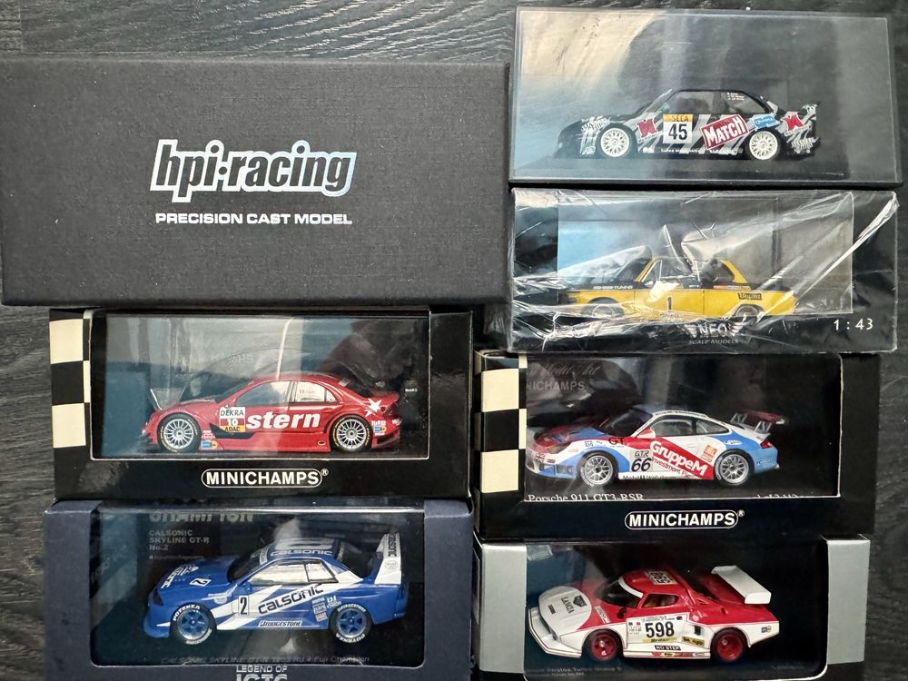 Продавам състезателни колекционерски модели 1/43 HPI Minichamps IXO