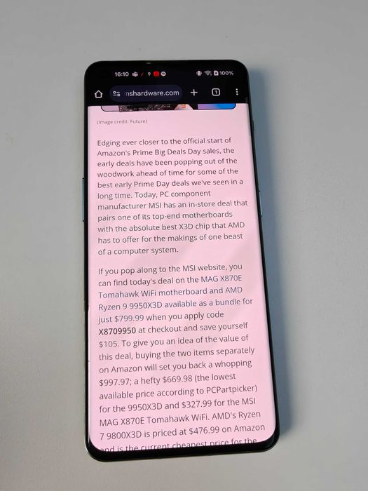 OnePlus 11, 16gb + 256gb, спукан екран