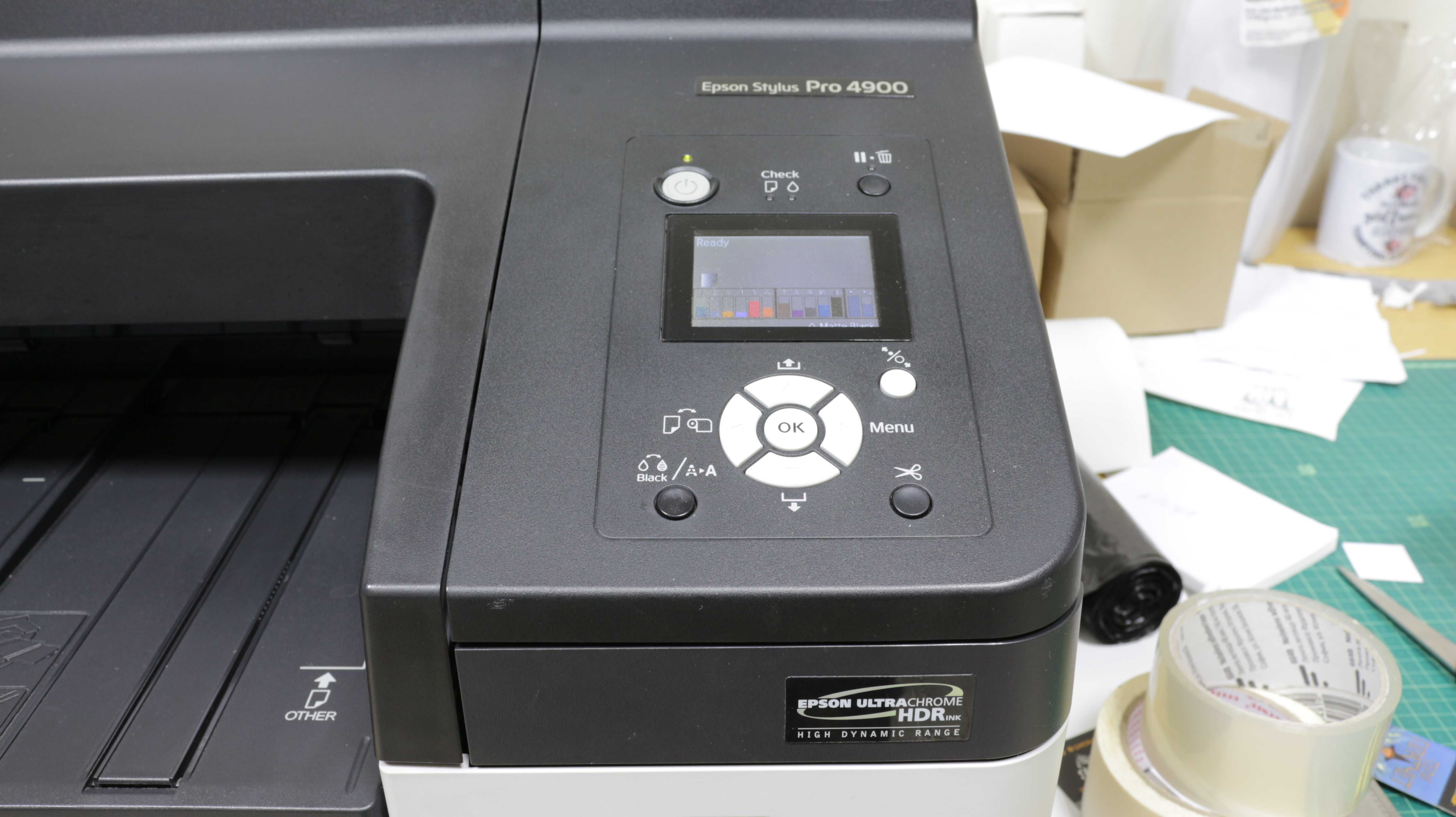Принтер Епсън стайлис про 4900 - А2 формат / Epson stylus pro 4900