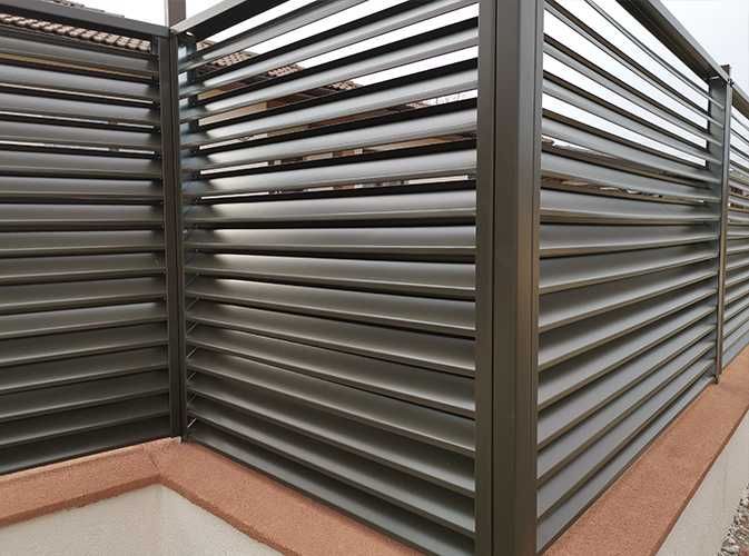 Garduri din panou stil jaluzele de diferite modele si dimensiuni