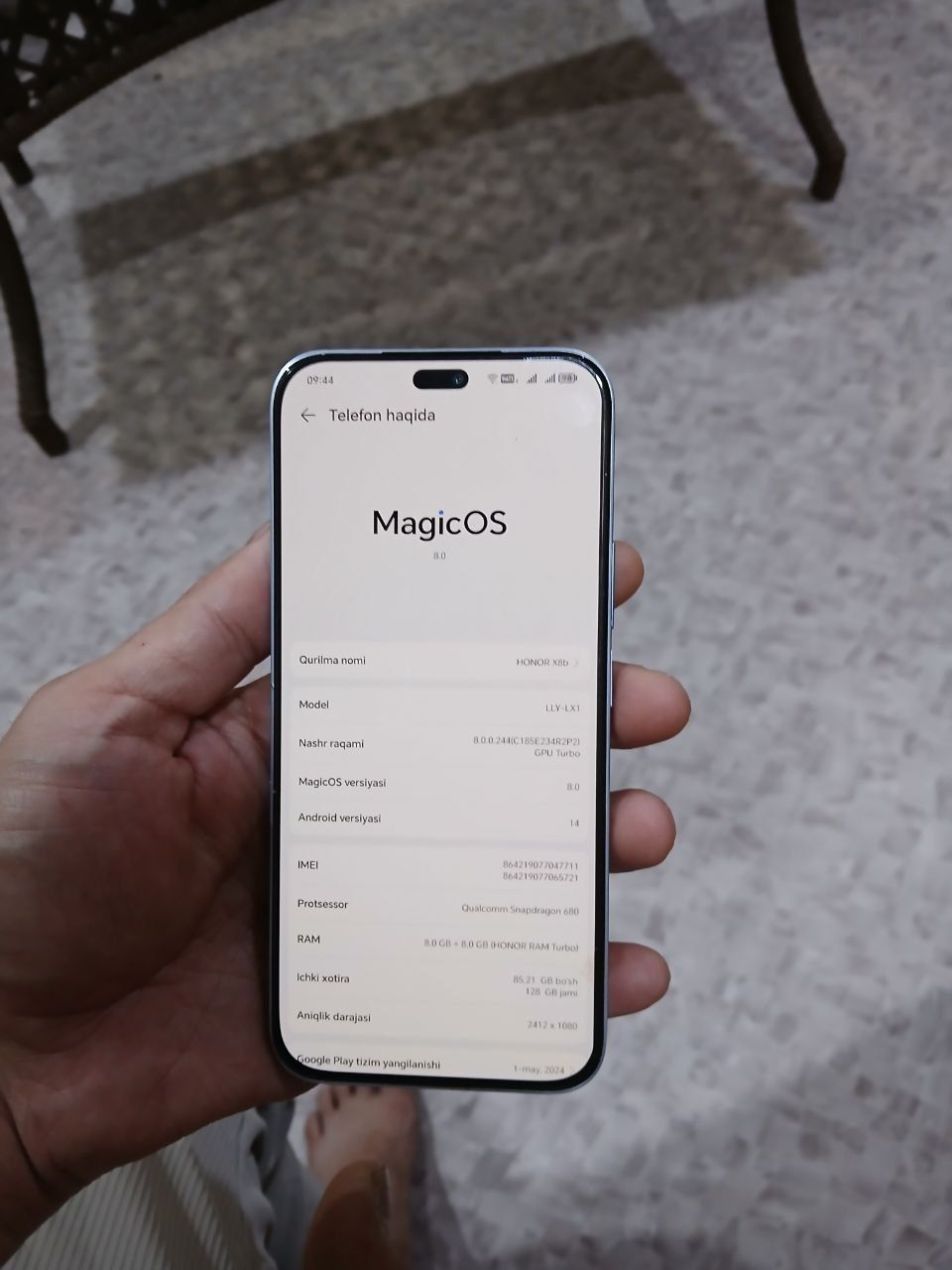 Хонор х8б 8+8 128гб 108мп