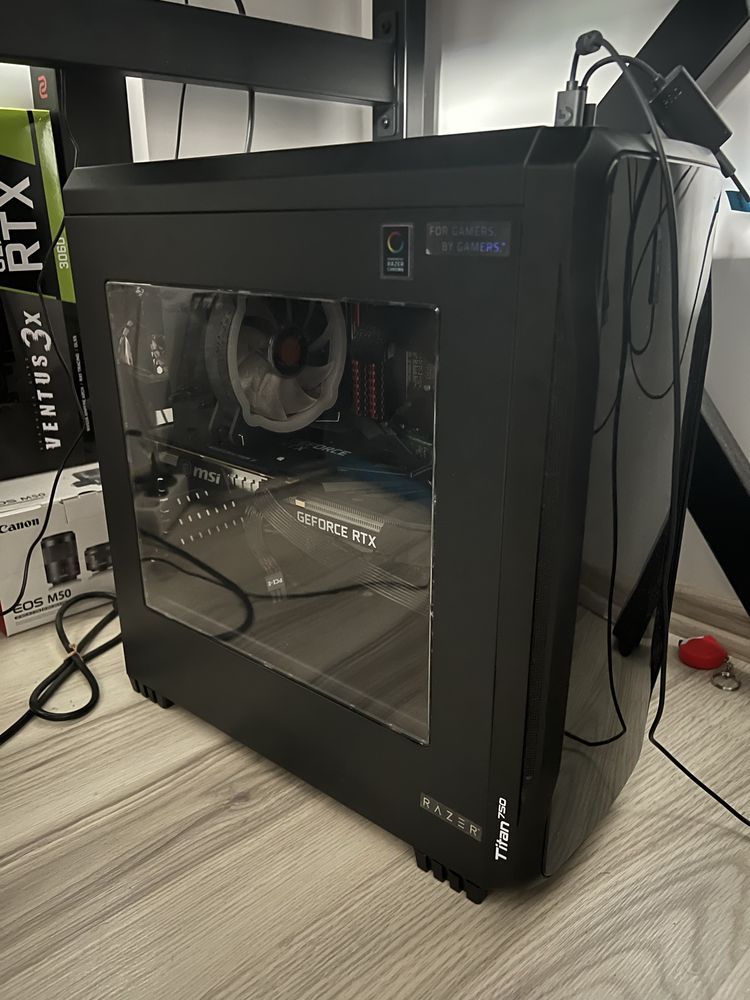 Pc gaming i5 9600k, nVidia RTX 3060 12gb, memorie 32 gb 3200mhz