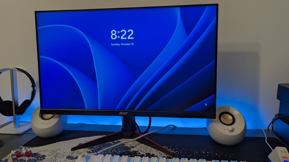 Monitor Acer VG240 y E- 100 hz 1080