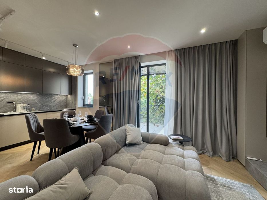 Apartament mobilat utilat & terasa I ARQA Erou Iancu Nicolae - Pipera