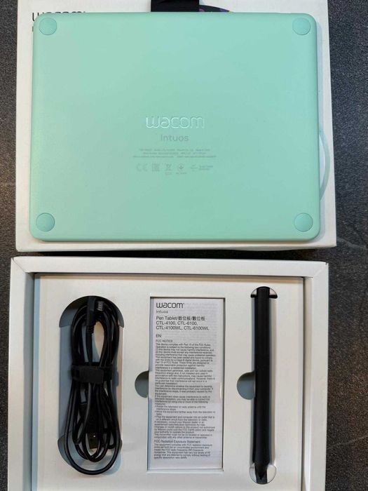 Tableta grafica Wacom Intuos S Bluetooth (Pistachio)