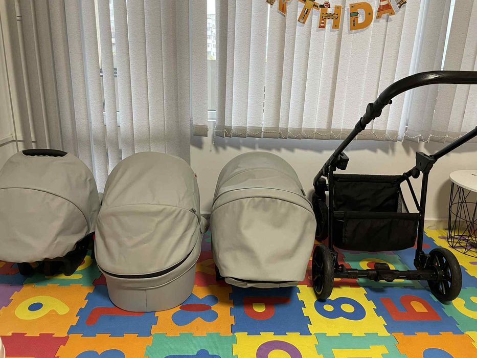 Детска количка 3 в 1 Retrus Vaya