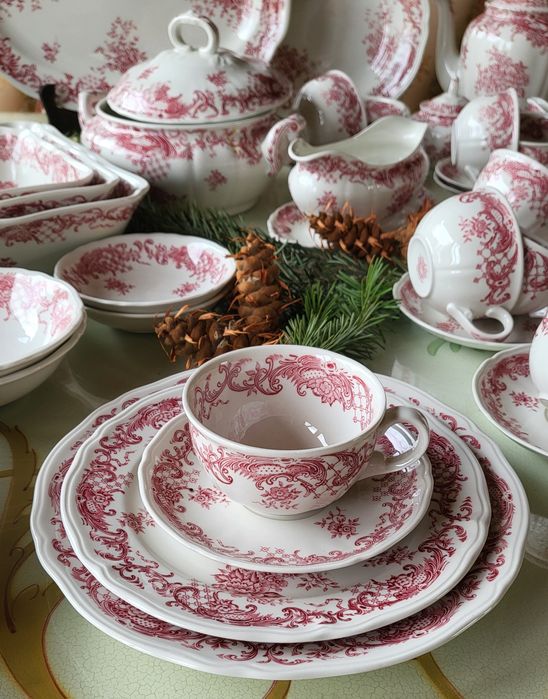 Голям сервиз за хранене и кафе за 12 човека Villeroy & Boch