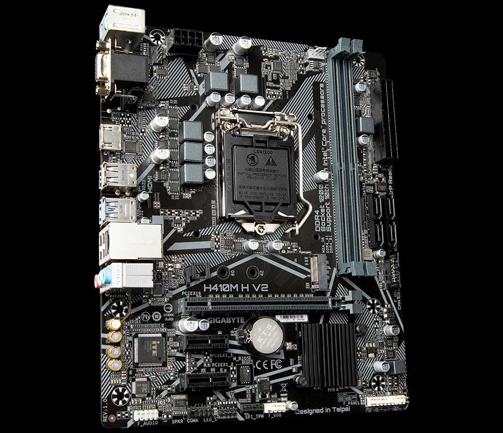 Комплекты CPU+MB Core I5-10500FE 3.30GHz, 6C/12Th Gigabyte H410M H V2,