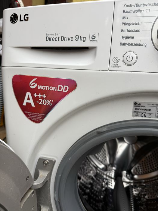 Masina de spalat rufe 9 kg Lg