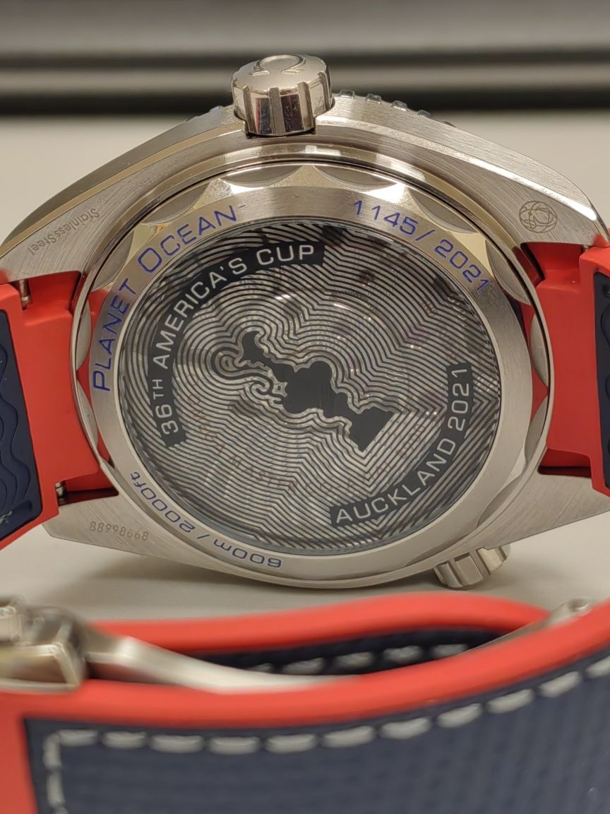 Автоматичен часовник Omega Seamaster Planet Ocean America's Cup 43,5mm