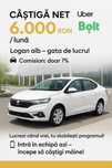 FLOTA 7% Uber-Bolt angajează șoferi cu mașină proprie… Începi AZI !!!