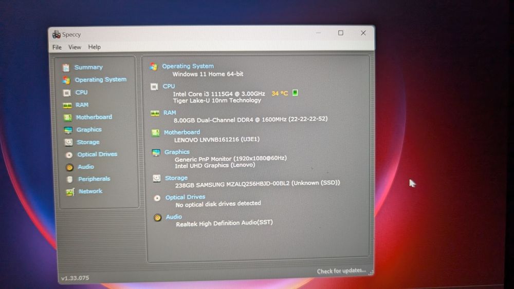 Lenovo ideapad 3  i3 gen 11 , ssd,8gb RAM ( schimb)
