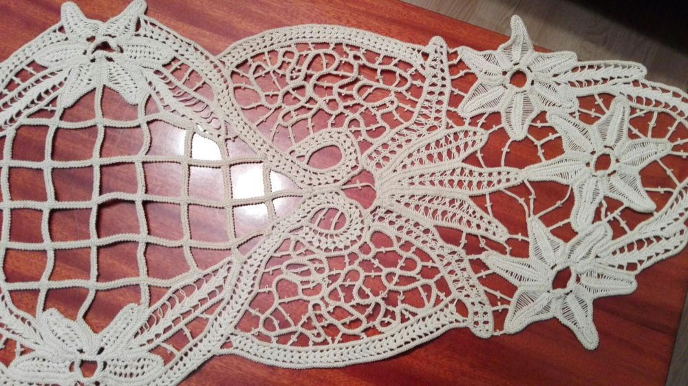 Fata de masa macrame,mileu macrame