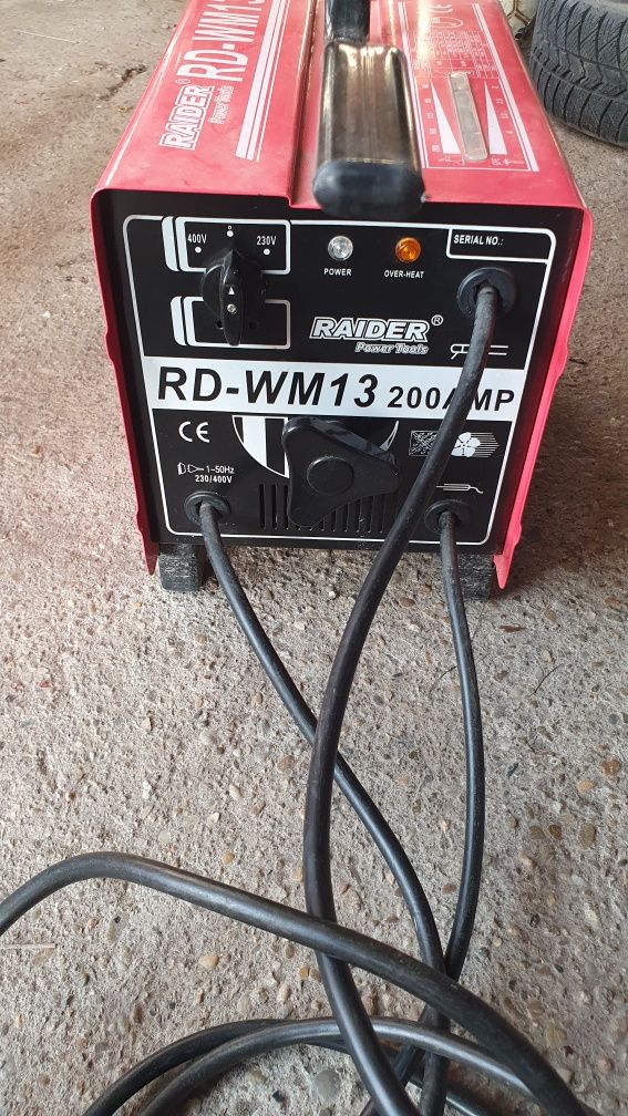 Електрожен Raider RD-WM13 200amp