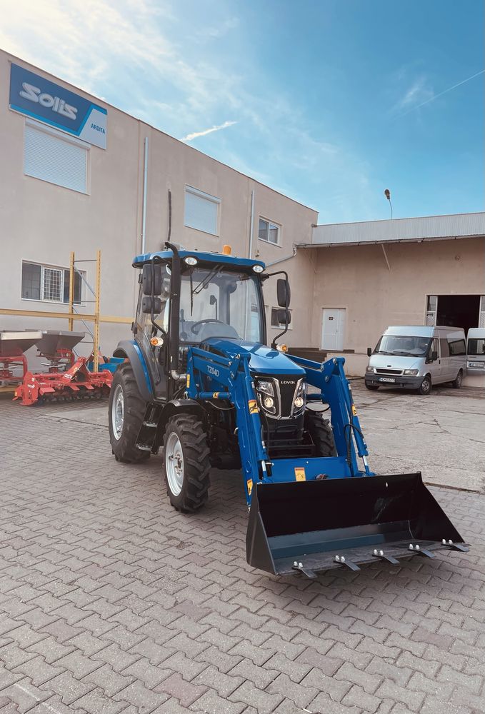 Tractor Lovol 50 Cp cu cabina si incarcator frontal Ardita AB
