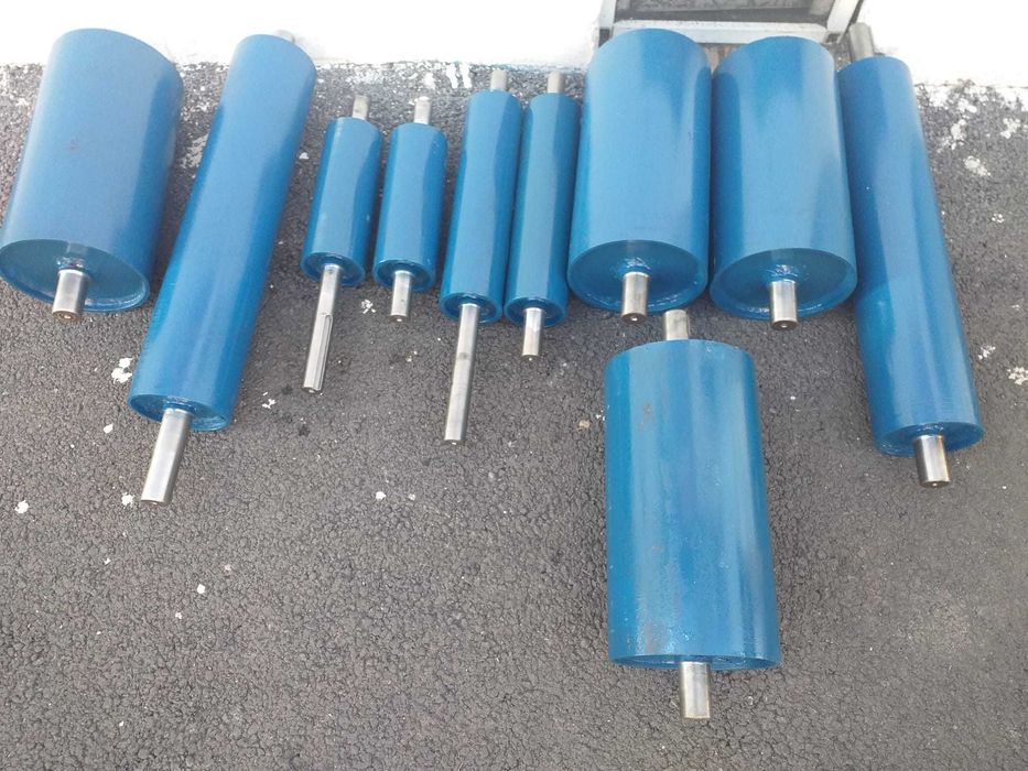 Role metalice sau cauciucate pentru transportoare. Producator