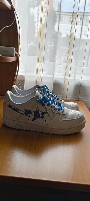 BapeSta Camo Blue