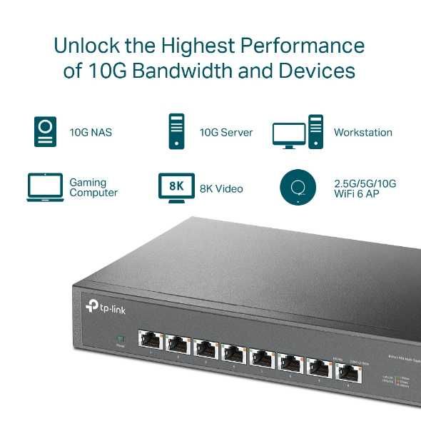 TP-Link TL-SX1008 — 8-портовый 10G