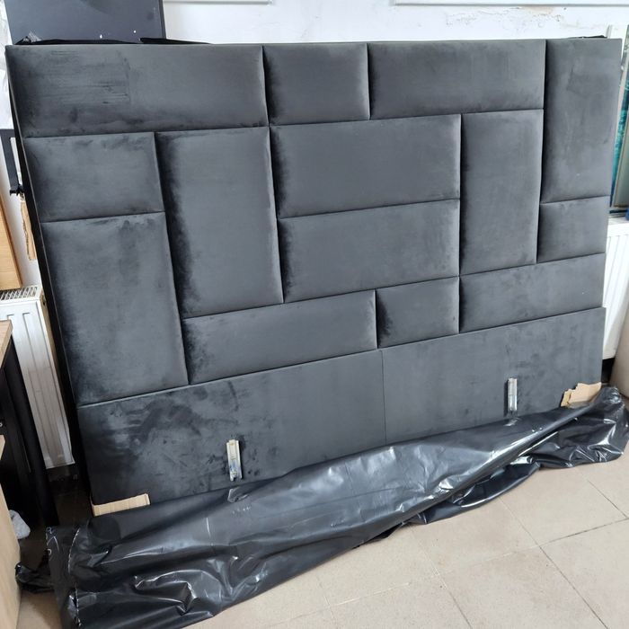 PROMOTIE Pat boxspring 180/200cm anthrazit