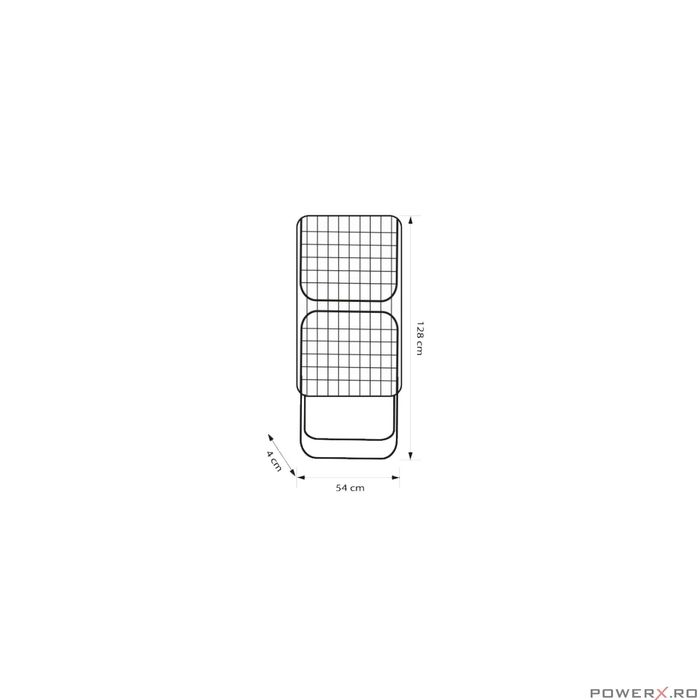 Uscator de rufe, metalic, oblic, 18 metri, Sepio