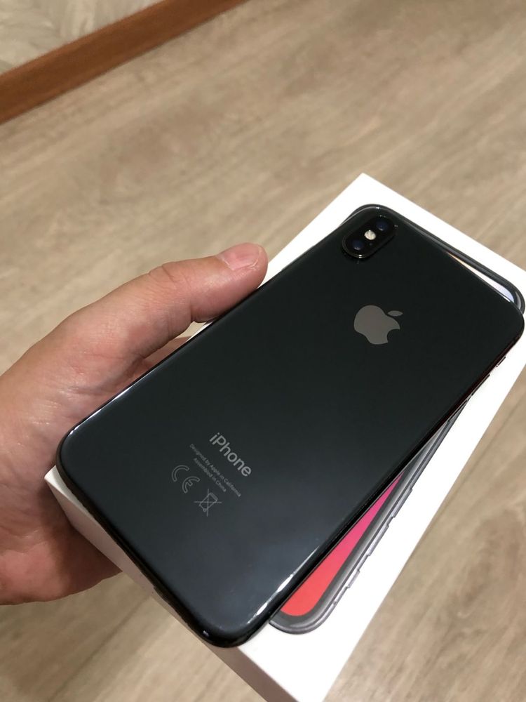 Iphone x black 256 G