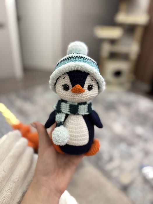 Вязанные игрушки ручной работы