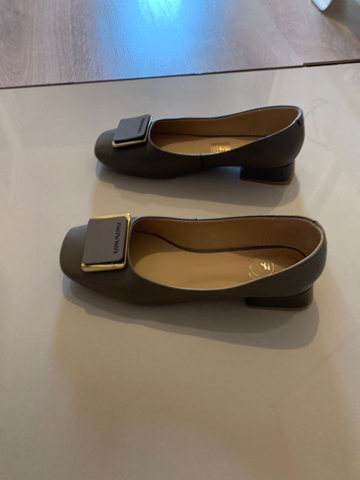 Pantofi damă piele.