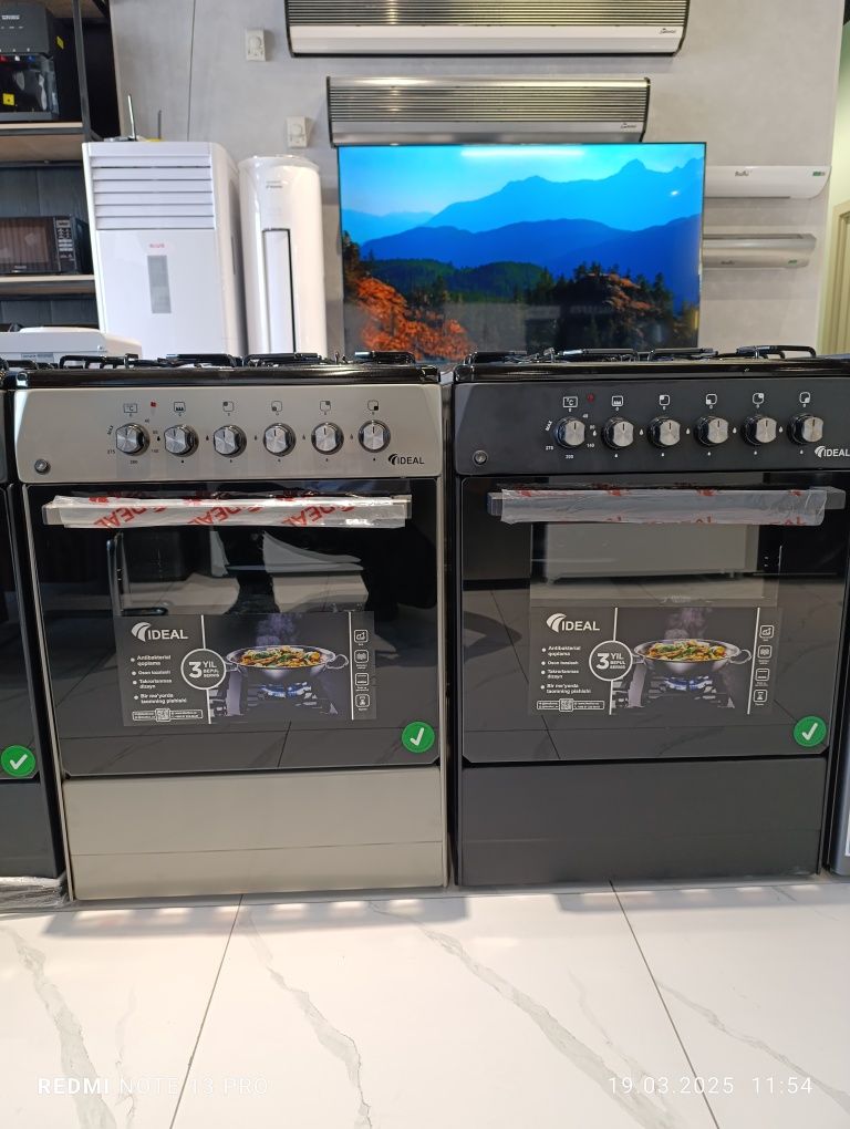 Газ плита турецкий бренд ideal L110 eco