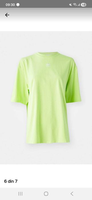 Tricou dama Adidas nou xs oversized