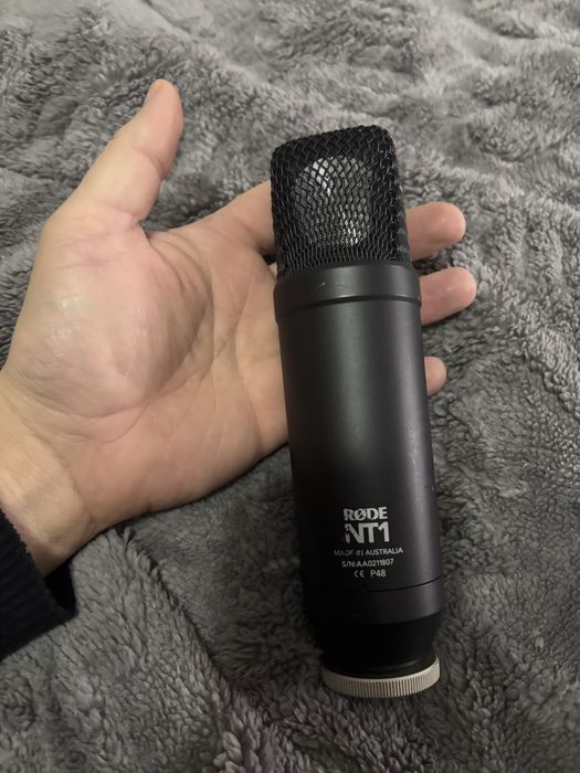 Microfon Rode nt-1 black ( nu shure , akg sennheiser)