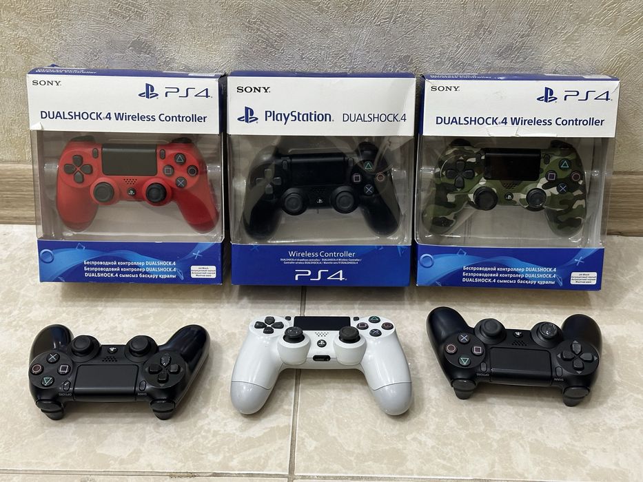 Sony DualShock 4 V2 Оригинальные Джойстики на PlayStation 4 Пс4