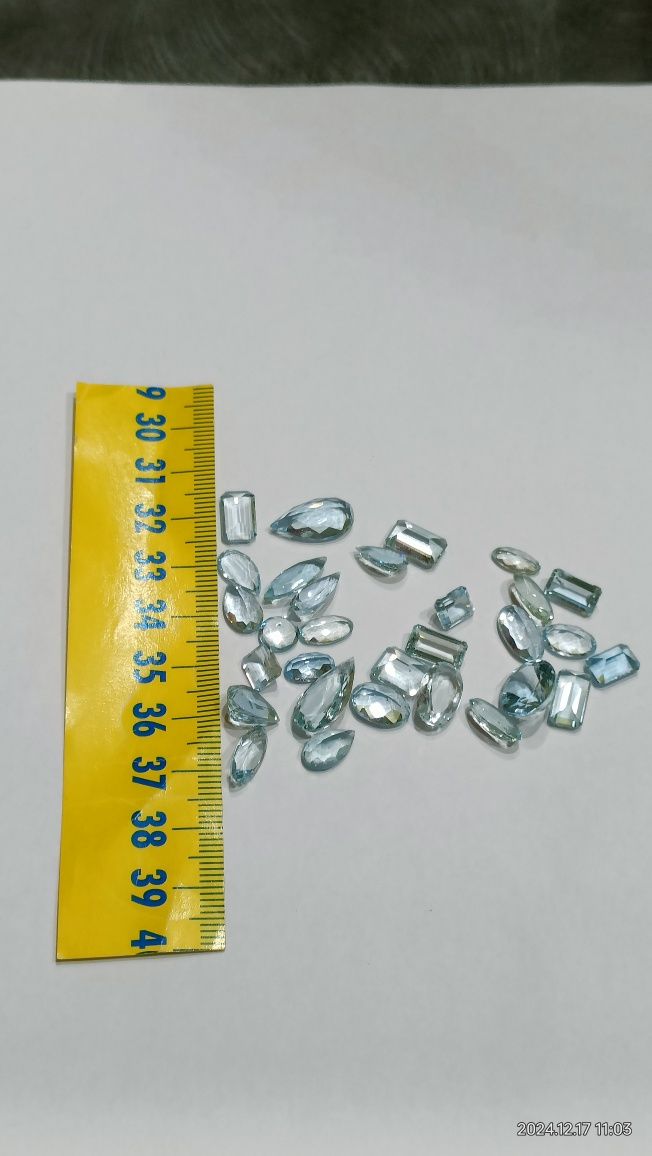Vind aquamarine naturale pentru bijuterii