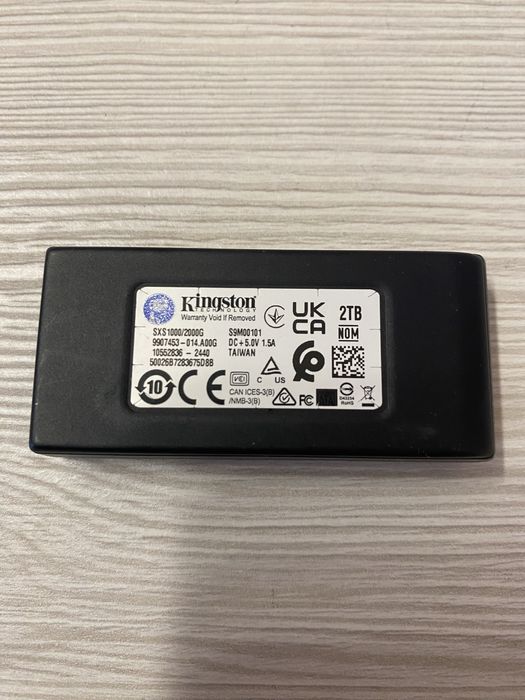 SSD extern 2TB. Pe emag e 650 de lei