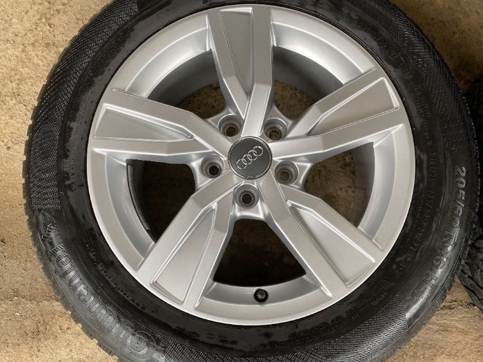 Jante originale Audi 16 cu anvelope de iarna