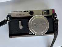 Canon P aparat foto pe film  rangefinder+ Canon 50mm F1.8 LTM