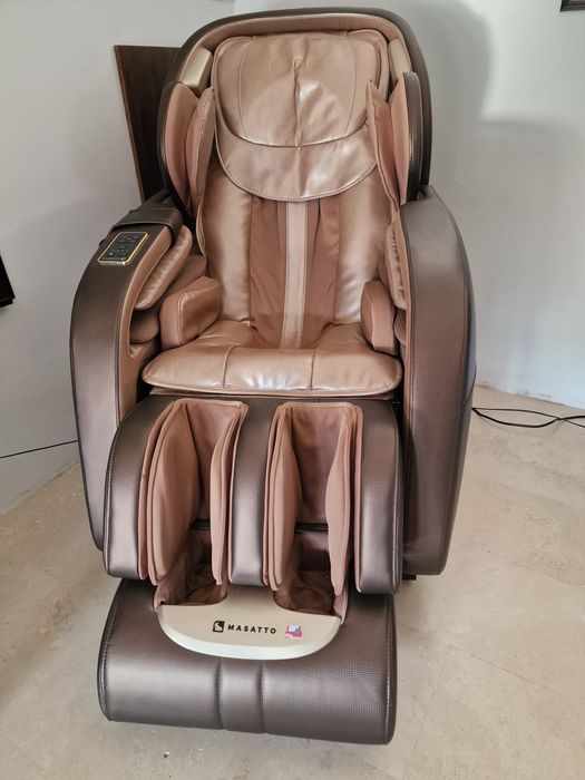 Scaun masaj Masatto Dominus, cu masaj picioare, Bluetooth