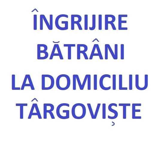 Îngrijire bătrâni la domiciliu